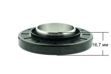 Сальник (NQK) 40x76x9,5/12 + втулка бесшовная (36.9х40 мм) для ремонта крестовин LG